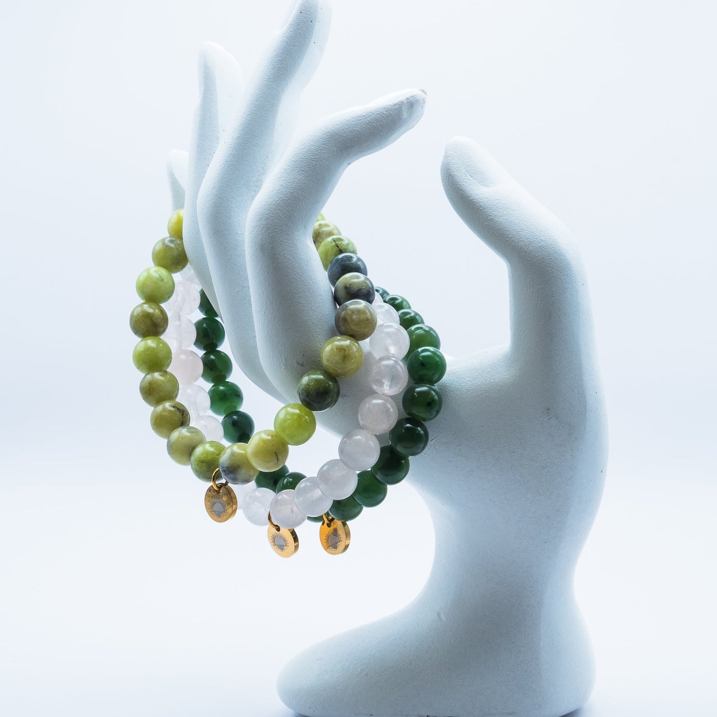 Heart Chakra 8 mm Beaded Iconic Pack