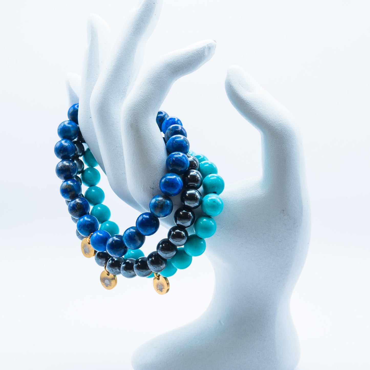 Throat Chakra 8 mm Iconic Beaded Pack