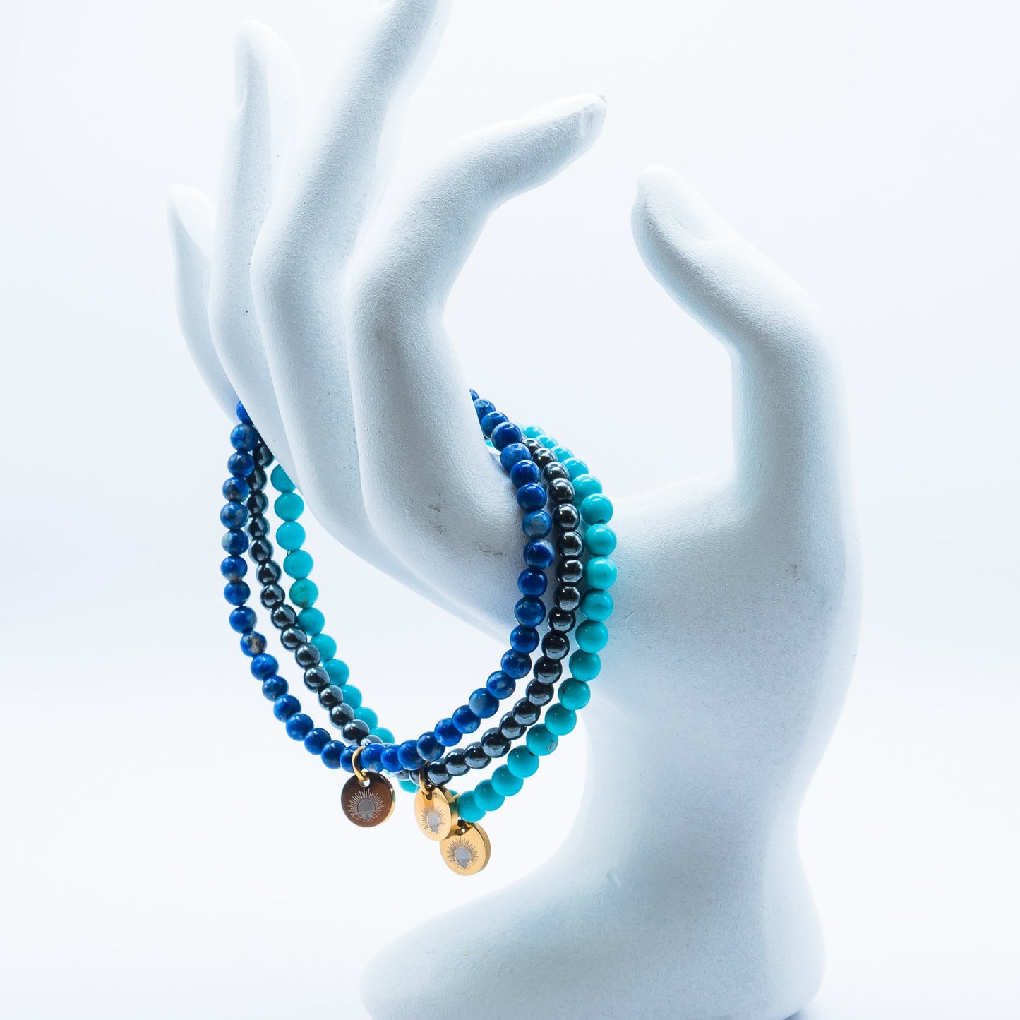 Throat Chakra 4 mm Petite Beaded Pack