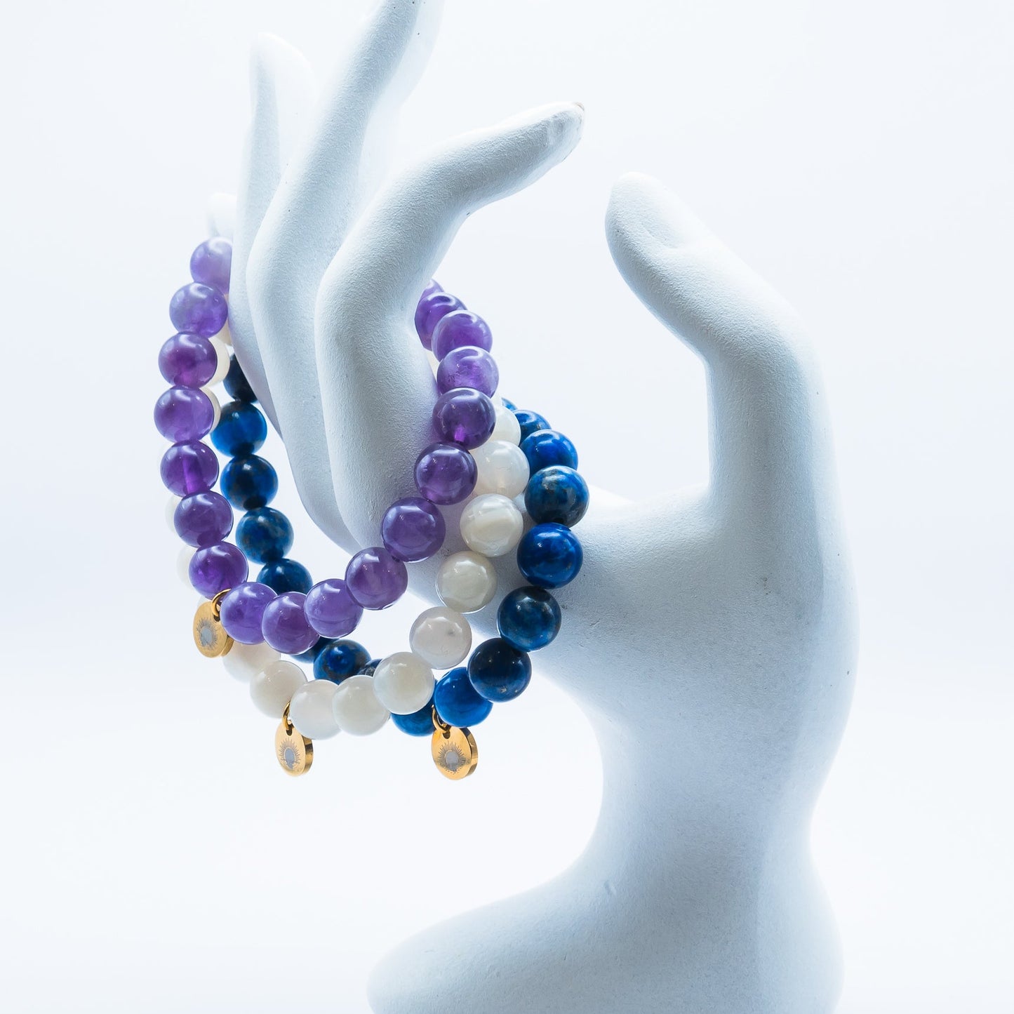 Third Eye Chakra 8 mm Iconic Beaded Pack