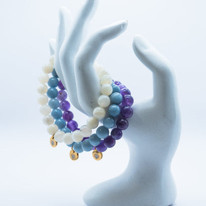Crown Chakra 8 mm Iconic Beaded Pack
