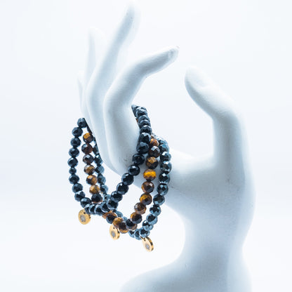 Father 6 mm Signature Faceted Pack