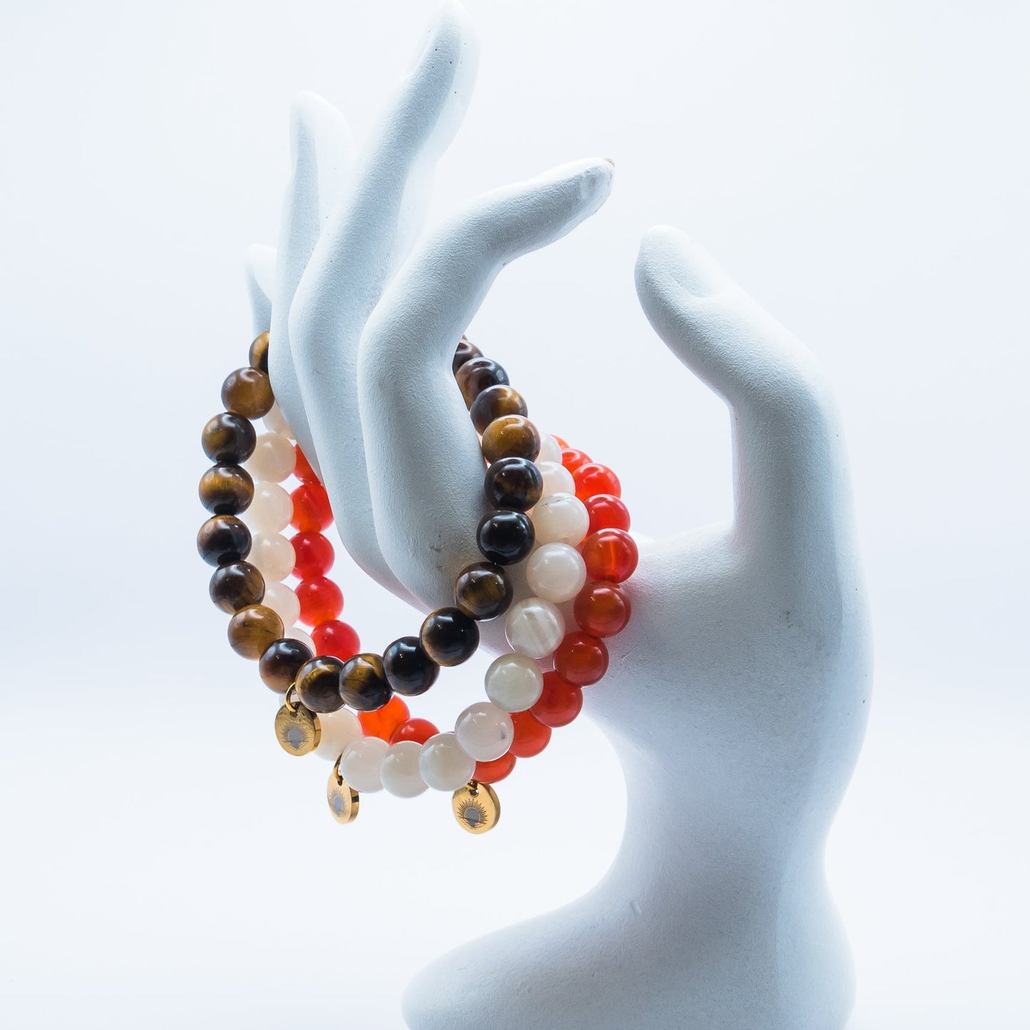 Sacral Chakra 8 mm Iconic Beaded Pack