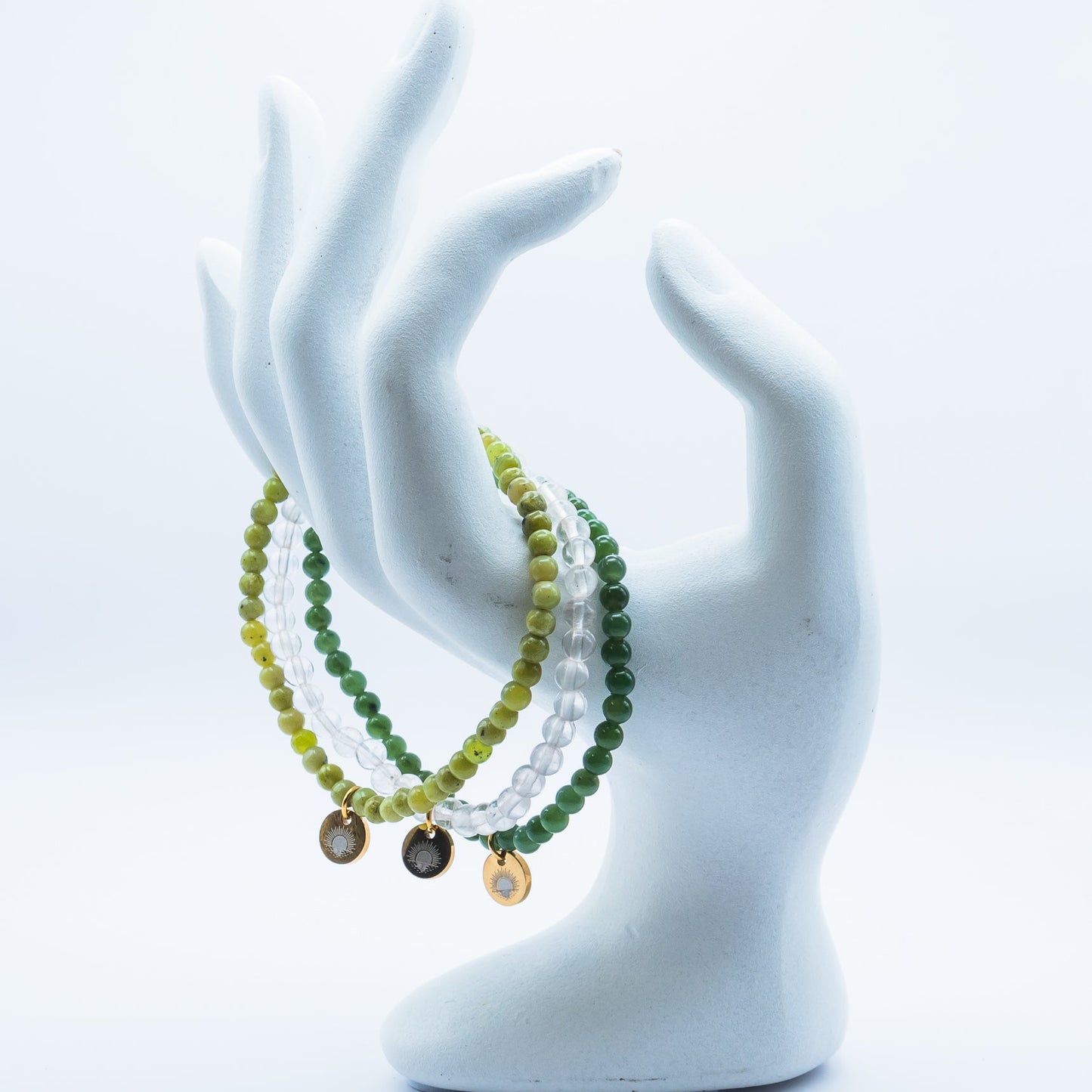 Heart Chakra 4 mm Beaded Petite Pack