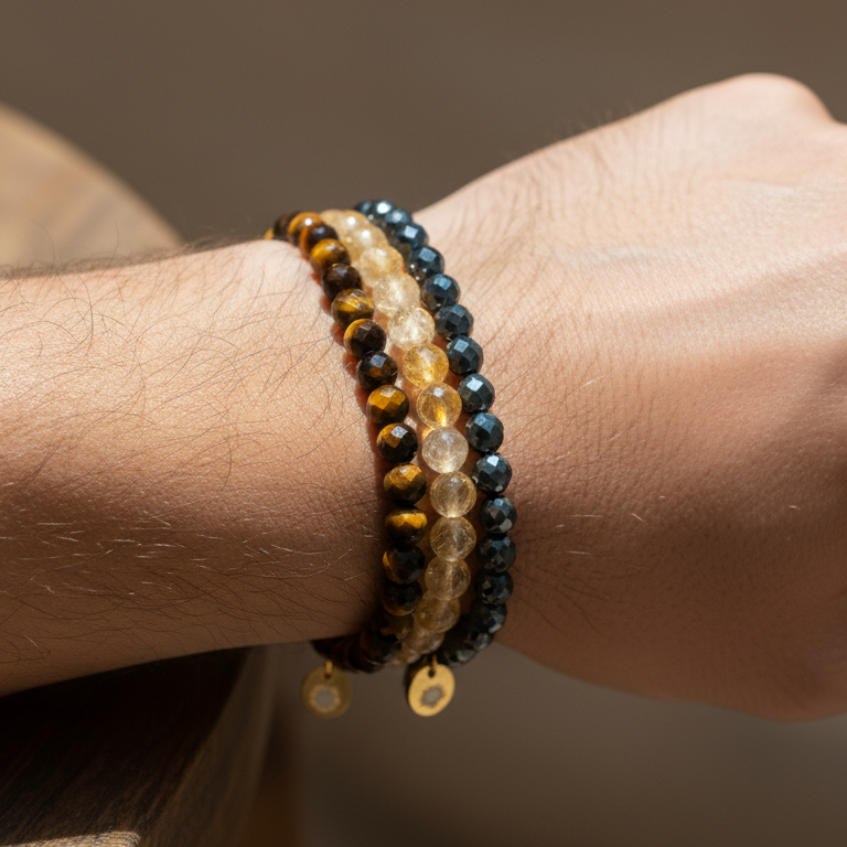 Solar Plexus Chakra 6 mm Signature Faceted Pack