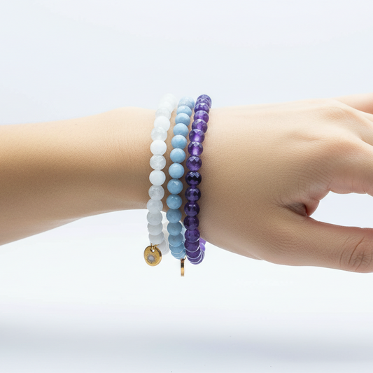 Crown Chakra 8 mm Iconic Beaded Pack