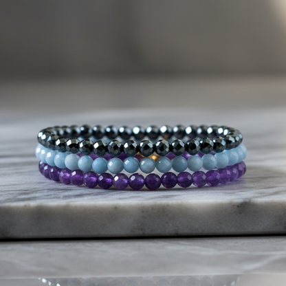 Anti-Anxiety 6 mm Signature Faceted Pack