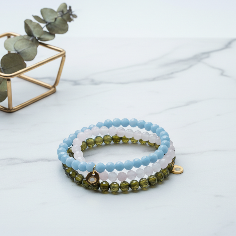 Kindness 6 mm Signature Faceted Pack