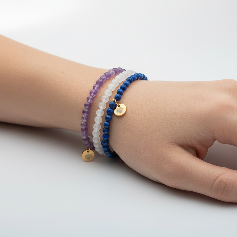Third Eye Chakra 4 mm Petite Beaded Pack