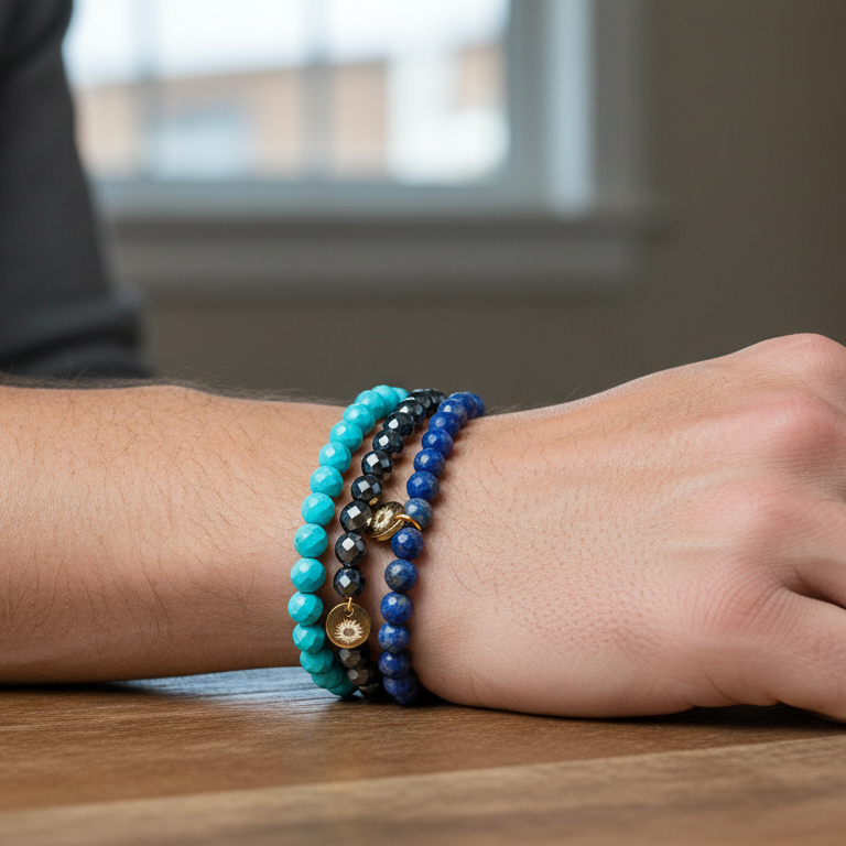 Throat Chakra 6 mm Signature Faceted Pack