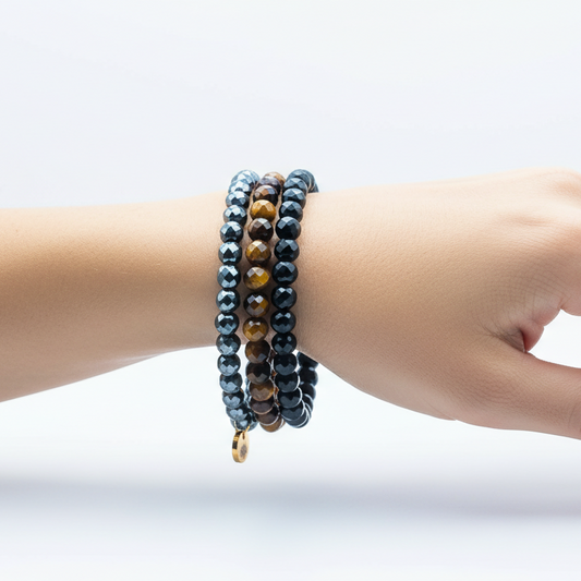 Father 6 mm Signature Faceted Pack