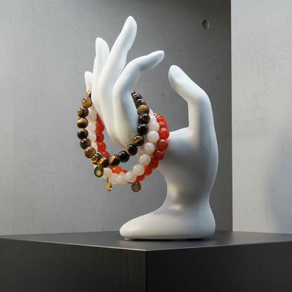 Sacral Chakra 8 mm Iconic Beaded Pack