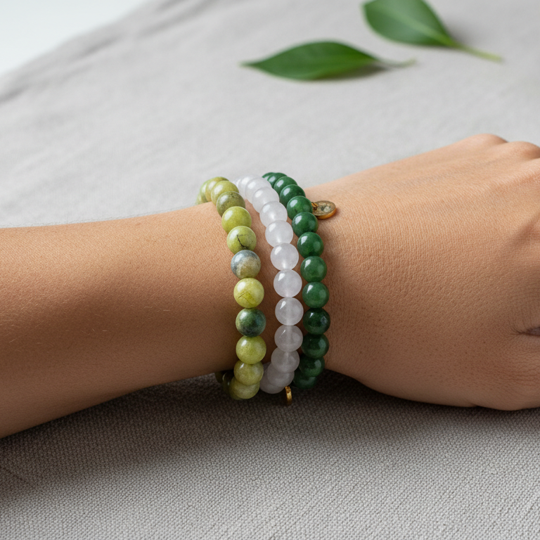 Heart Chakra 8 mm Beaded Iconic Pack