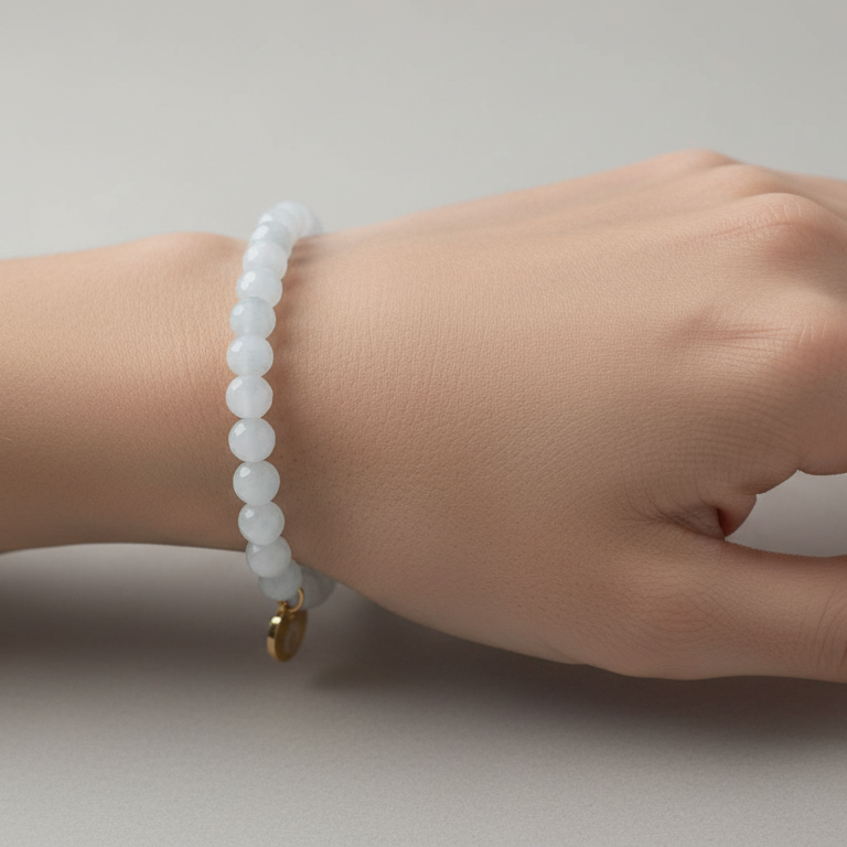 Moonstone 6mm Signature Faceted Bracelet