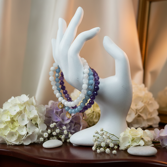 Crown Chakra 6 mm Signature Faceted Pack