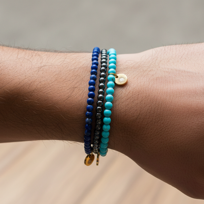 Throat Chakra 4 mm Petite Beaded Pack