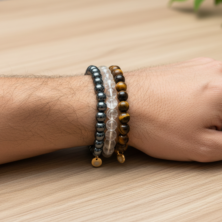 Solar Plexus Chakra 8 mm Iconic Beaded Pack