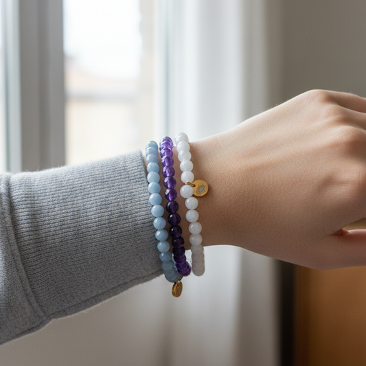 Crown Chakra 6 mm Signature Faceted Pack