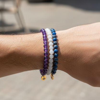 Third Eye Chakra 6 mm Signature Faceted Pack