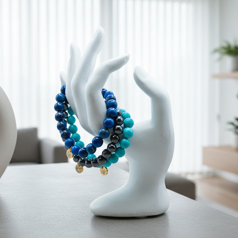 Throat Chakra 8 mm Iconic Beaded Pack