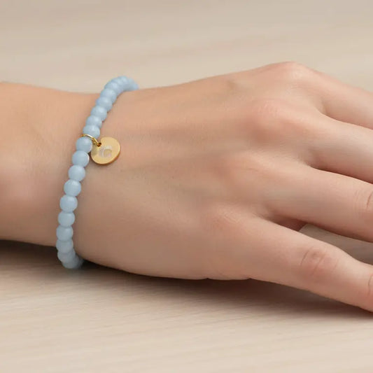 Angelite 4mm Beaded Set