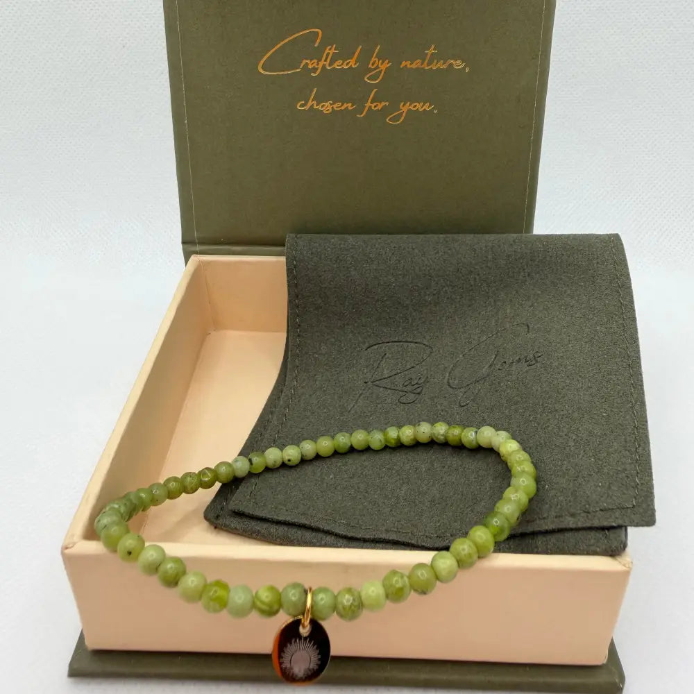 Peridot 4mm Beaded Set
